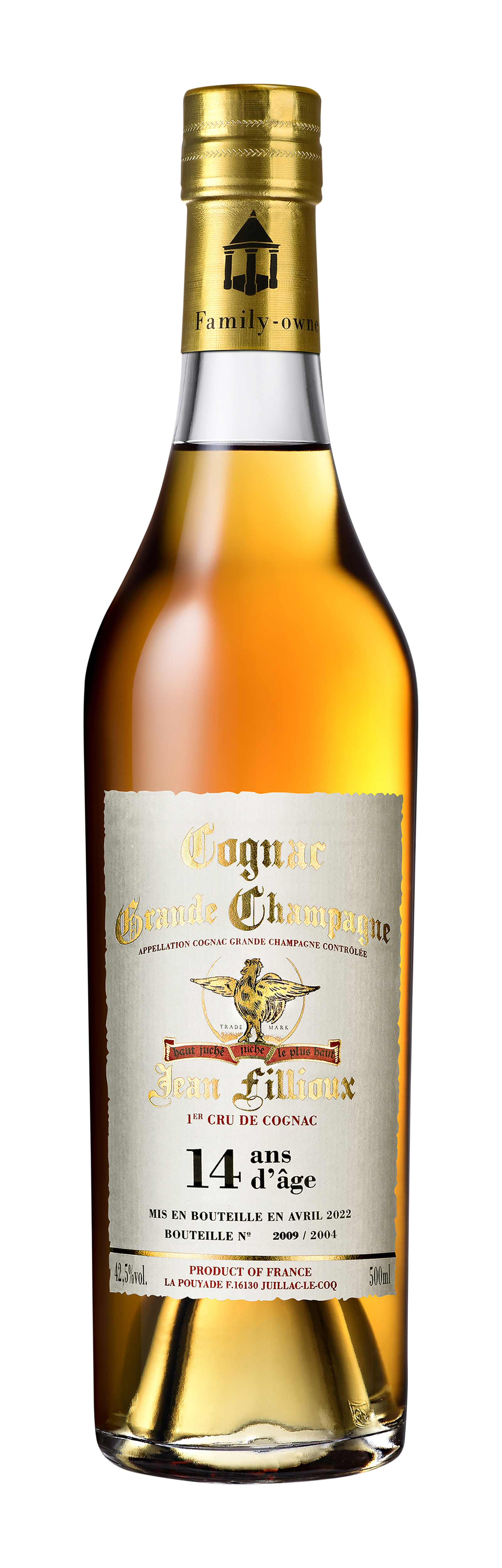 Jean Fillioux Grande Champagne 14 Ans d'Age